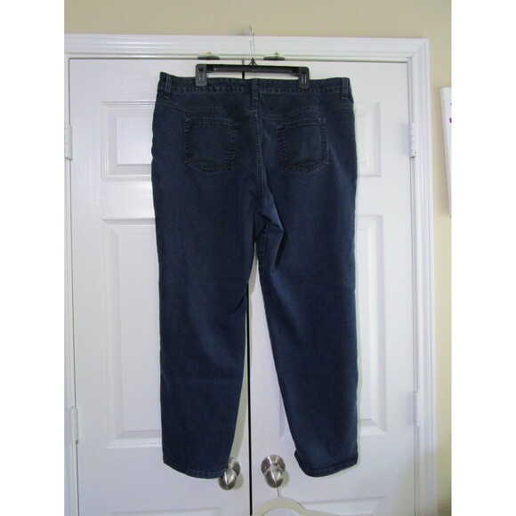 Gloria Vanderbilt Womens Jeans Adrianne Slim Size 20W Blue 5-Pocket - Picture 2 of 15